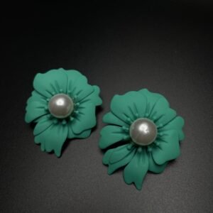 Lily Flower Stud Earring For Women/Gilrs