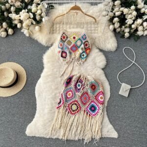 Crochet Cordset For Women