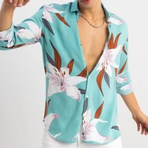 Men Printed Full Sleeve Shirt Best For Goa || XL